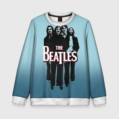 Детский свитшот 3D The Beatles, цвет 3D печать