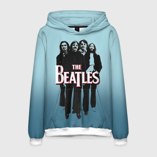 Мужская толстовка 3D The Beatles, цвет белый