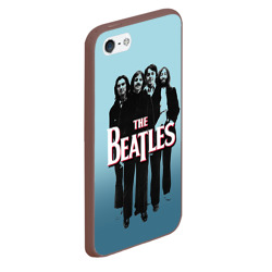 Чехол для iPhone 5/5S матовый The Beatles - фото 2