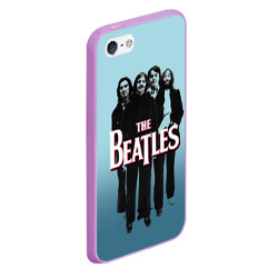 Чехол для iPhone 5/5S матовый The Beatles - фото 2