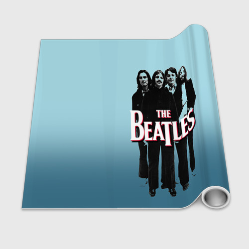 Бумага для упаковки 3D The Beatles - фото 2