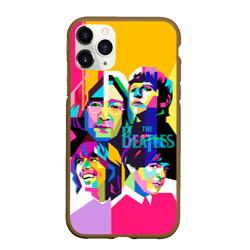 Чехол для iPhone 11 Pro Max матовый The Beatles