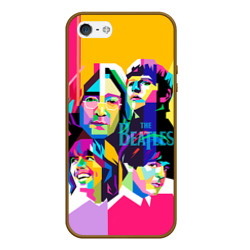 Чехол для iPhone 5/5S матовый The Beatles