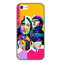 Чехол для iPhone 5/5S матовый The Beatles