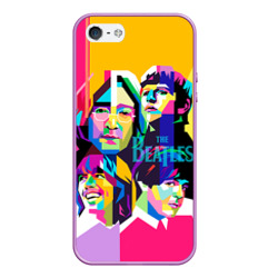 Чехол для iPhone 5/5S матовый The Beatles