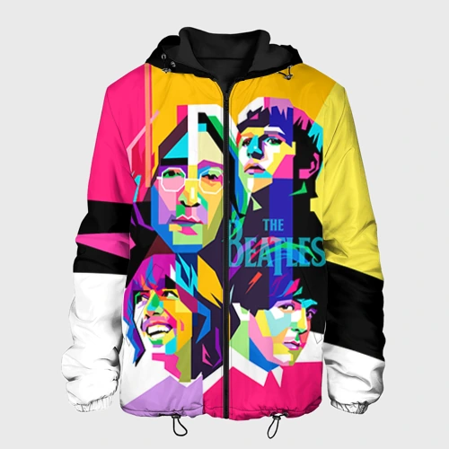 Мужская куртка 3D The Beatles
