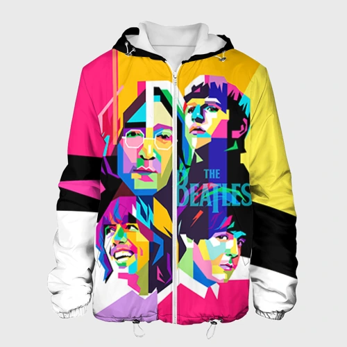 Мужская куртка 3D The Beatles