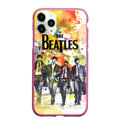 Чехол для iPhone 11 Pro Max матовый The Beatles