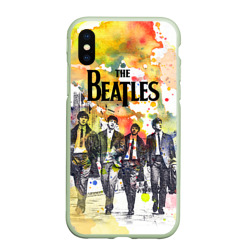 Чехол для iPhone XS Max матовый The Beatles