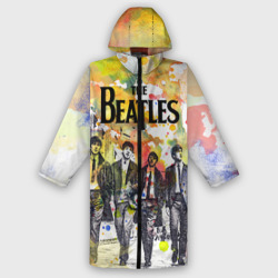 Женский дождевик 3D The Beatles