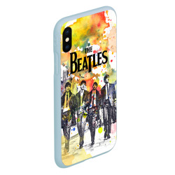 Чехол для iPhone XS Max матовый The Beatles - фото 2