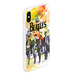 Чехол для iPhone XS Max матовый The Beatles - фото 2