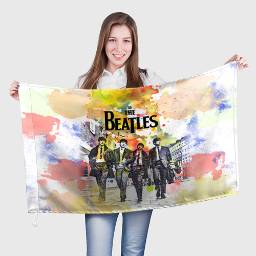 Флаг 3D The Beatles