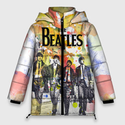 Женская зимняя куртка Oversize The Beatles