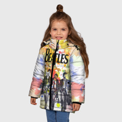 Зимняя куртка для девочек 3D The Beatles - фото 2