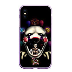 Чехол для iPhone XS Max матовый Five Nights At Freddy's