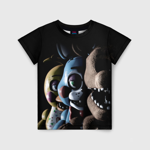 Детская футболка 3D Five Nights At Freddy's, цвет 3D печать