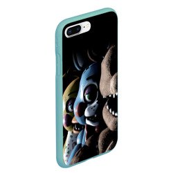 Чехол для iPhone 7Plus/8 Plus матовый Five Nights At Freddy's - фото 2