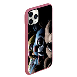 Чехол для iPhone 11 Pro Max матовый Five Nights At Freddy's - фото 2