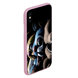 Чехол для iPhone XS Max матовый Five Nights At Freddy's - фото 2