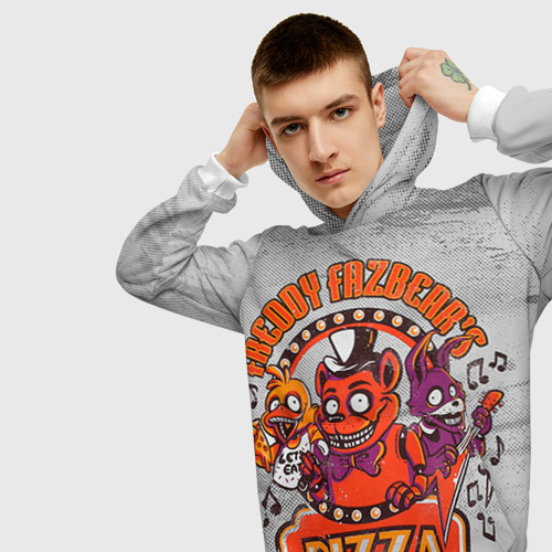 Мужская толстовка 3D Five Nights At Freddy's Фото 01 Мужская толстовка 3D Five Nights At Freddy's Фото 01