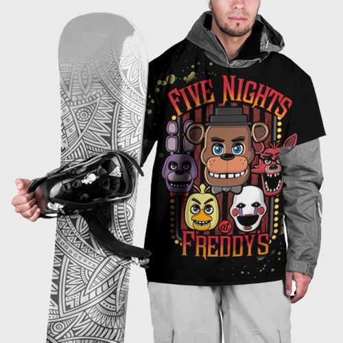 Накидка на куртку 3D Five Nights At Freddy's Фото 01 Накидка на куртку 3D Five Nights At Freddy's Фото 01