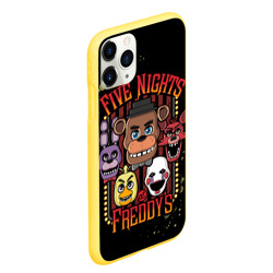 Чехол для iPhone 11 Pro Max матовый Five Nights At Freddy's - фото 2