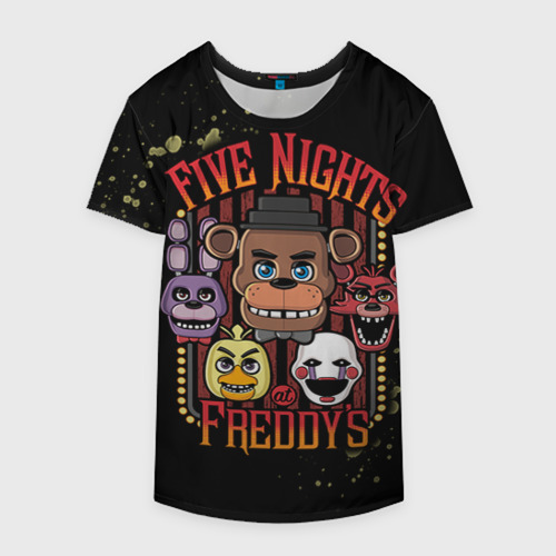 Накидка на куртку 3D Five Nights At Freddy's, цвет 3D печать - фото 4