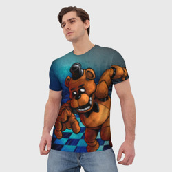 Мужская футболка 3D Five Nights At Freddy's - фото 2