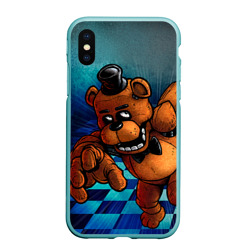 Чехол для iPhone XS Max матовый Five Nights At Freddy's