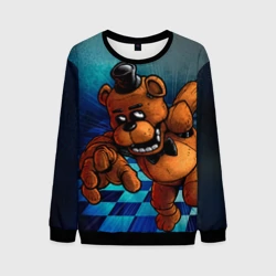 Мужской свитшот 3D Five Nights At Freddy's