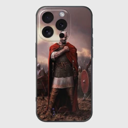 Чехол для iPhone 16 Pro силиконовый с защитой камеры Князь Святослав Игоревич