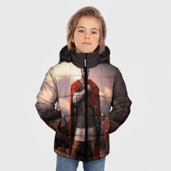 Зимняя куртка для мальчиков 3D Князь Святослав Игоревич - фото 2