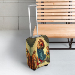 Чехол для чемодана 3D Рафаэль - Сикстинская мадонна - фото 2
