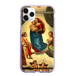 Чехол для iPhone 11 Pro Max матовый Рафаэль - Сикстинская мадонна