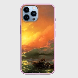 Чехол для iPhone 14 Pro Max Айвазовский - 9 Вал