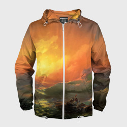 Мужская ветровка 3D Айвазовский - 9 Вал