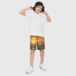 Детские спортивные шорты 3D Айвазовский - 9 Вал - фото 2