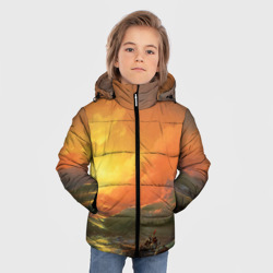 Зимняя куртка для мальчиков 3D Айвазовский - 9 Вал - фото 2