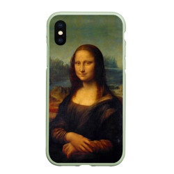 Чехол для iPhone XS Max матовый Леонардо да Винчи - Мона Лиза