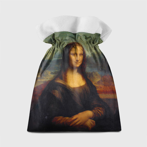 Подарочный 3D мешок Леонардо да Винчи - Мона Лиза - фото 2