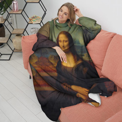 Плед с рукавами Леонардо да Винчи - Мона Лиза - фото 2