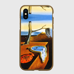 Чехол для iPhone XS Max матовый Сальвадор Дали - Постоянство Памяти