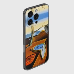 Чехол для iPhone 16 Pro силиконовый с защитой камеры Сальвадор Дали - Постоянство Памяти - фото 2