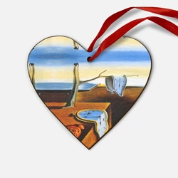 Деревянная игрушка Сердце Сальвадор Дали - Постоянство Памяти