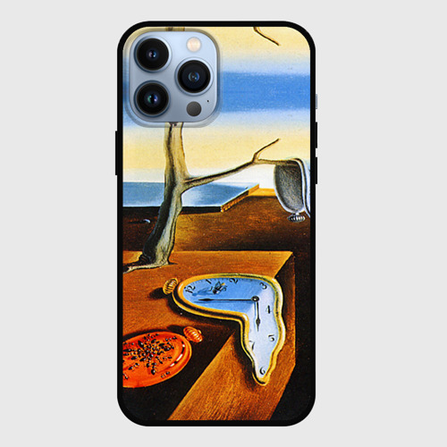 Чехол для iPhone 13 Pro Max с принтом Сальвадор Дали — Постоянство Памяти, вид спереди №1