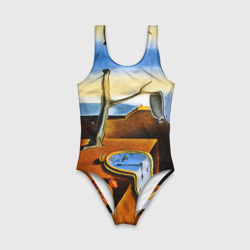 Детский купальник 3D Сальвадор Дали - Постоянство Памяти - фото 2