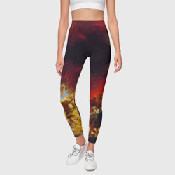 Леггинсы 3D Брюллов - Последний день Помпеи - фото 2