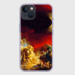 Чехол для iPhone 14 Брюллов - Последний день Помпеи