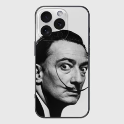 Чехол для iPhone 16 Pro силиконовый с защитой камеры Сальвадор Дали